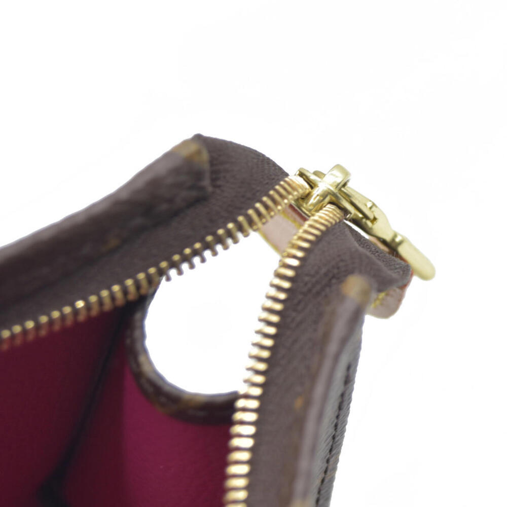 $700 Louis Vuitton Monogram Toiletry Pouch 15 Fuchsia RFID - Picture 14 of 15